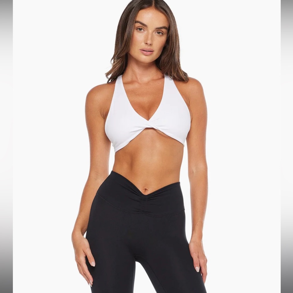 NWT CSB SERENITY EVA CROP IN WHITE